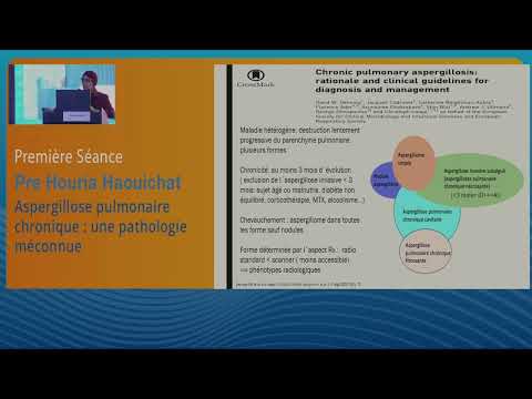 Aspergillose pulmonaire chronique : une pathologie négligée, Pre H.HAOUICHAT